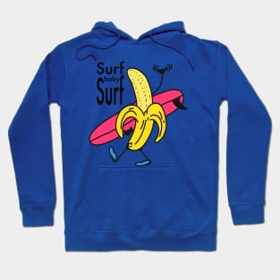 Banana surfing Hoodie